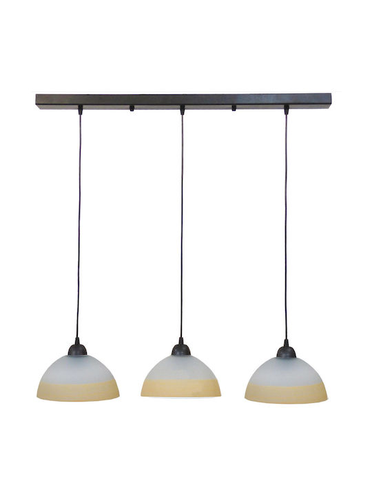 Heronia Pendant Light Suspension Bell for Socket E27 Beige