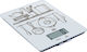 IQ Digital Kitchen Scale 1gr/5kg White