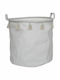 Jabadabado Kinder Wäschekorb aus Stoff Storage Gray 40x40cm 1Stück