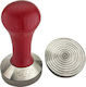 Motta 8500 Tamper with Flat Surface 58mm Red