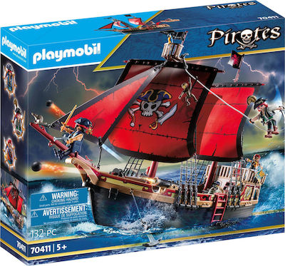 Playmobil Pirates Πειρατική Ναυαρχίδα για 5+ ετών