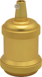 ARlight DS 003 Power Socket with Socket E27 in Gold color 0284063