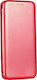 MyMobi Elegance Synthetic Leather Book Red (Gal...