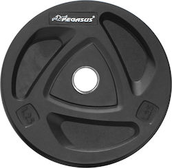 Pegasus Disc Tip Olimpic Cauciucat 1 x 2,5kg Φ50mm cu Mânere