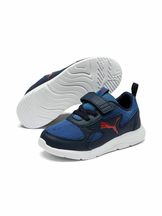 Puma Αθλητικά Παιδικά Παπούτσια Running Fun Racer Navy Μπλε