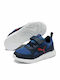 Fun Racer Αθλητικά Παιδικά Παπούτσια Running με Σκρατς Navy Μπλε