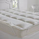 Fylliana Single Bed Polyester Mattress Topper 3D with Aloe Vera & Elastic Straps 90x200x5cm