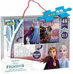 Puzzle pentru Copii Frozen 2 pentru 3++ Ani 48buc Luna