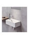 GSI Kube-X Countertop Sink Porcelain 40x23x12cm White