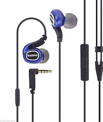 Remax S1 Pro In-ear Handsfree με Βύσμα 3.5mm Μπλε