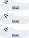 Vans Classic Canoodle Γυναικείες Μονόχρωμες Κάλτσες Λευκές 3Pack
