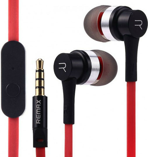 Remax RM-535i In-ear Handsfree with 3.5mm Connector Red