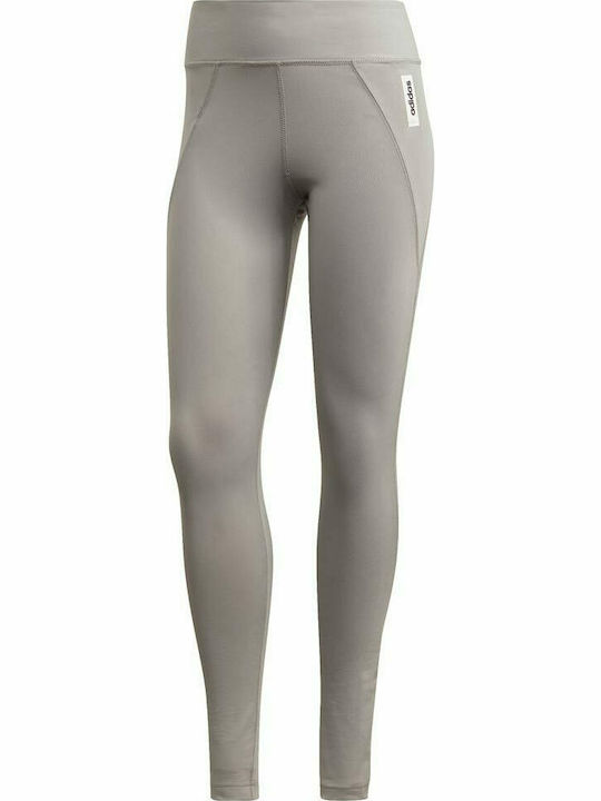 Adidas Brilliant Basics Women's Long Training Legging Gray