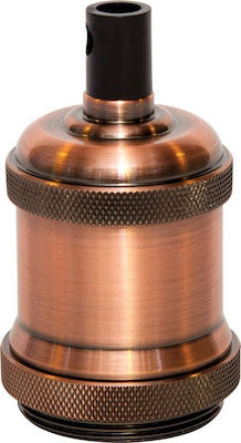 VK Lighting VK/03051/ACOP E27 Antique Copper με Ροδέλα