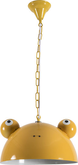 ARlight Frosch Einfaches Licht Kinderdeckenleuchte Deckenleuchte mit Fassung E27 Yellow