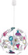 ARlight Πριγκίπισσες Multi Bulbs Kids Lighting Pendant of Plastic 40W with Drive Size E27 35cm