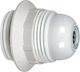 VK Lighting Power Socket with Socket E27 in White color Set 1pcs 35125-019639