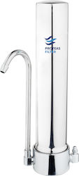 Proteas Filter PFC-SL-IN Συσκευή Φίλτρου Νερού Άνω Πάγκου Μονή EW-012-0401