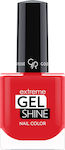 Golden Rose Extreme Gel Shine Gloss Βερνίκι Νυχιών Κόκκινο 58 10.2ml