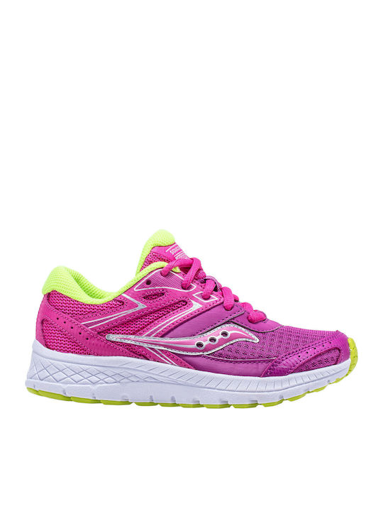 Cohesion 13 LTT Kids Sports Shoes Running with Laces Fuchsia
