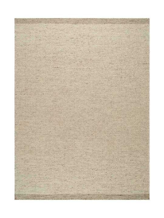 Tapicap Herringbone Handmade Rug Rectangular Na...