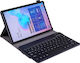 Smartcase Bluetooth Flip Cover Δερματίνης με Πληκτρολόγιο Μαύρο (Galaxy Tab S6 10.5)