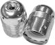 Arditi Socket Extension for Socket E27 in Silver color Set 1pcs 035408