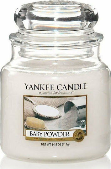 Yankee Candle Lumânare Aromatică Signature în Borcan cu Miros de Pudră pentru Copii 411gr