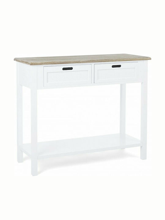 Dorotea Konsole Holz White L100xB40xH80cm