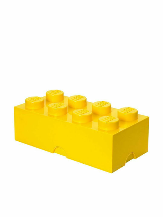 Lego Παιδικό Κουτί Αποθήκευσης από Πλαστικό 8-Stud Κίτρινο 50x25x17cm