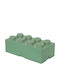 LEGO Children's Storage Box made of Plastic 8-Stud Green 50x25x17cm 1pcs