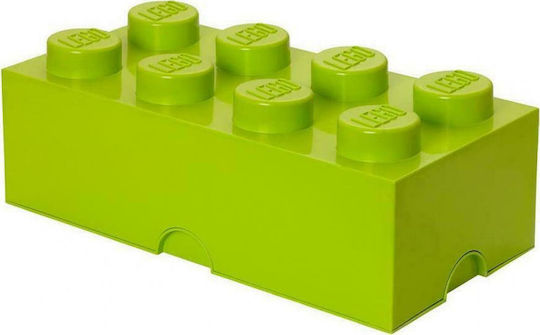 LEGO Kinder Aufbewahrungsbox aus Kunststoff 8-Stud Grün 50x25x17cm 1Stück