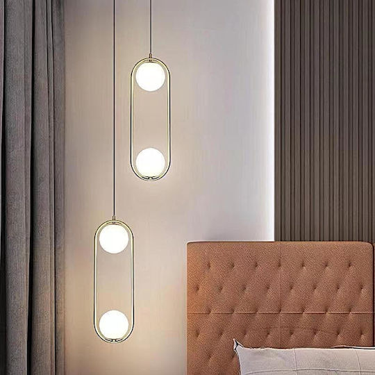 Home Lighting Prato Висящо Осветително Тяло Златист с Цокъл G9 18см.