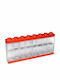 Lego Kids Plastic Toy Storage Box Display Case 16 Red 38x18cm