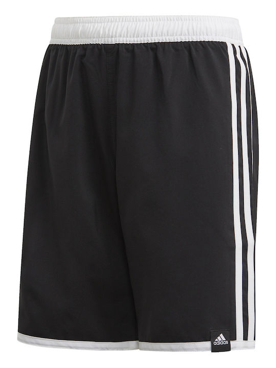 adidas 3-Stripes Kids Swimwear Swim Shorts Black