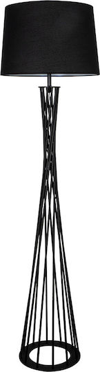ARlight FLC 8261 BK Floor Lamp H165xW45cm. with Socket for Bulb E27 Black