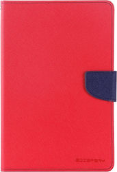 Mercury Fancy Diary Flip Cover Roșie (iPad mini...