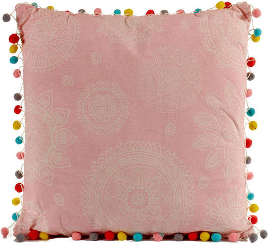 Gift Decor Throw Pillow Pink 45x45cm
