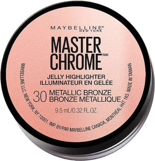 Maybelline Master Chrome Jelly Highlighter 30 Metallic Bronze 9.5ml