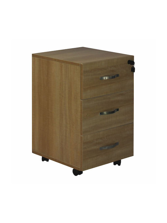 Unit Office Storage Chipboard Drawer with Wheel...