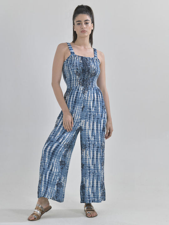 Ble Resort Collection Women's Maxi Dress Beachwear Blue