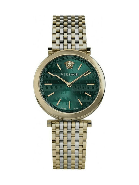 Versace Audrey Watch with Gold Metal Bracelet