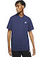 Nike Club Essentials Ανδρική Μπλούζα Polo Κοντομάνικη Navy Μπλε