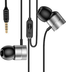 Baseus Encok H04 In-ear Handsfree with 3.5mm Connector Silver