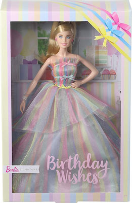 Barbie Συλλεκτική Κούκλα Barbie Birthday Wishes Χαρούμενα Γενέθλια για 6+ Ετών