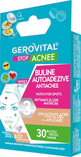 Gerovital Stop Acnee Patches για Ακμή 30τμχ
