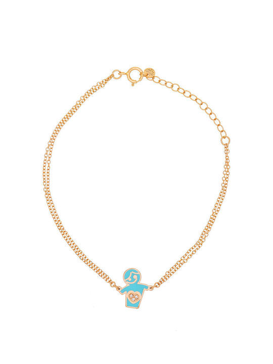 Kinderarmband VITOPOULOS Rose Gold 14K