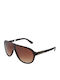Rebecca Blu Women's Sunglasses with Black Plastic Frame and Brown Gradient Lens RB8415 RG09
