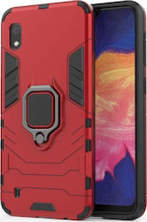 Hurtel Ring Armor Back Cover Πλαστικό Κόκκινο (...