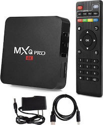 TV Box MXQ Pro 4K UHD με WiFi 2GB RAM και 16GB Αποθηκευτικό Χώρο με Λειτουργικό Android 8.1